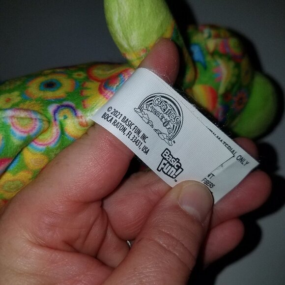 Blossomito Cutetitos Unicornitos Green Floral Paisley Unicorn Plush Stuffed Toy - Picture 7 of 7